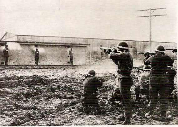 Duitse soldaten executie